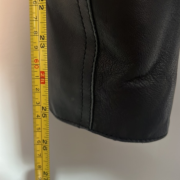 Armani Jeans Women’s Leather Jacket - Picture 8 of 10